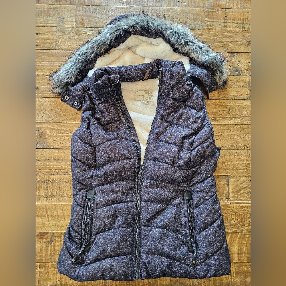 Gray vest